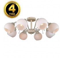 Люстра на штанге Natali Kovaltseva 75146/8C BEIGE GOLD