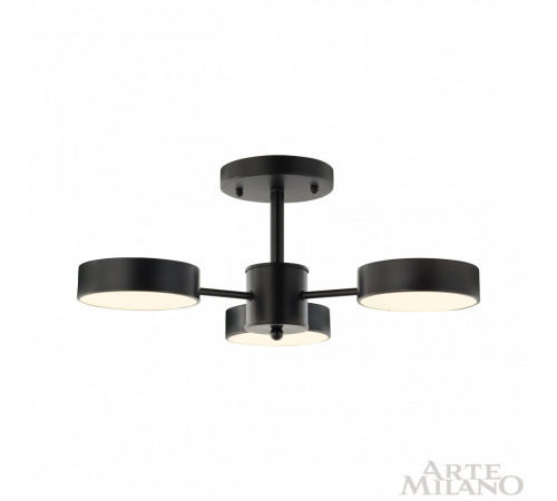 Люстра на штанге Arte Milano Ferrara 250906/3B Bk Люстра на штанге Arte Milano Ferrara 250906/3B Bk