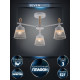 Люстра на штанге Seven Fires Olban SF3389/3C-WT-WD