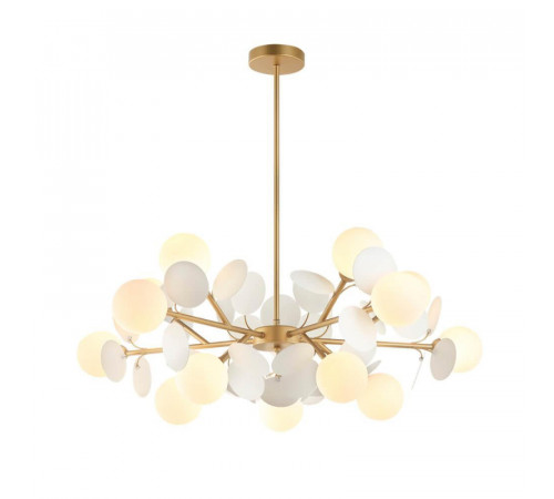 Подвесная люстра Lumien Hall Ilmari LH4136/15P-GD-WT Подвесная люстра Lumien Hall Ilmari LH4136/15P-GD-WT