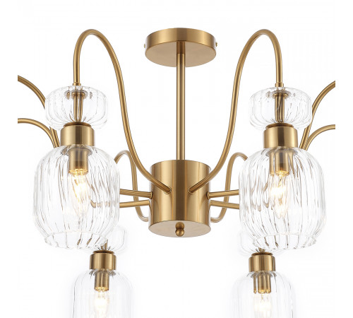 Люстра на штанге Escada Gloss 1141/8PL Clear Люстра на штанге Escada Gloss 1141/8PL Clear