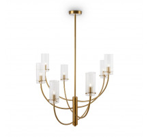 Люстра на штанге Maytoni Arco MOD223PL-08BS