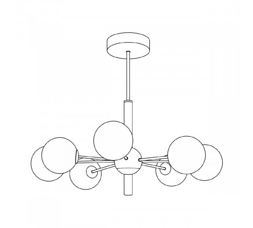 Люстра на штанге Citilux Tonga CL212173