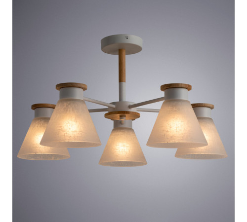 Люстра на штанге Arte Lamp Tyler A1031PL-5WH