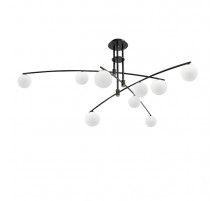 Люстра на штанге Delight Collection 8119P/9 black