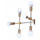 Люстра на штанге Natali Kovaltseva LOFT LUX 75130/8C GOLD