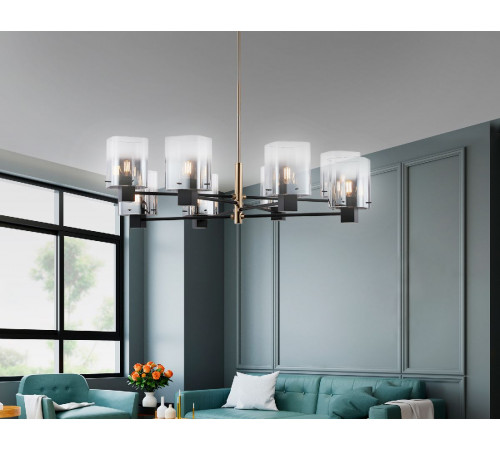 Люстра на штанге Ambrella Light High Light Modern LH57043 Люстра на штанге Ambrella Light High Light Modern LH57043