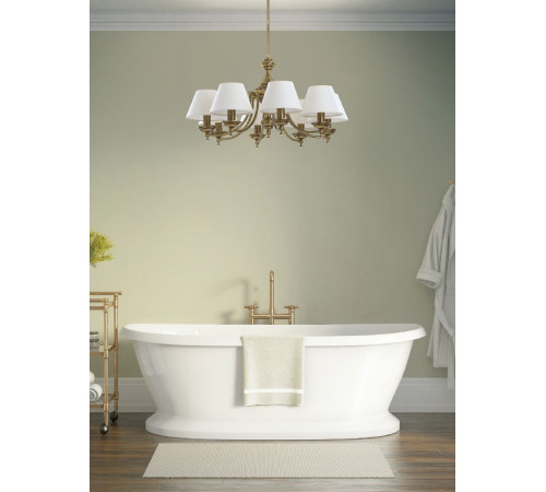 Люстра на штанге Kutek San Marino Lampshade SAN-ZW-8(P/A)CR Люстра на штанге Kutek San Marino Lampshade SAN-ZW-8(P/A)CR