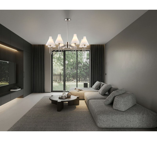 Люстра на штанге Ambrella Light High Light Modern LH57125 Люстра на штанге Ambrella Light High Light Modern LH57125