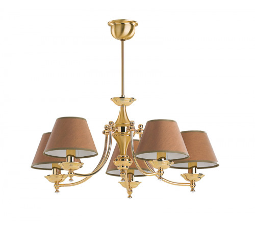 Люстра на штанге Kutek San Marino Lampshade SAN-ZW-5(Z/A)CR Люстра на штанге Kutek San Marino Lampshade SAN-ZW-5(Z/A)CR