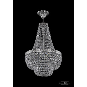 Люстра на штанге Bohemia Ivele Crystal 19101/H2/35IV Ni