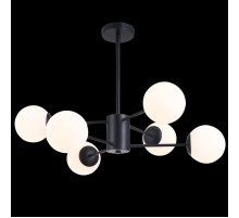 Люстра на штанге Natali Kovaltseva ALTO 75141/6C BLACK