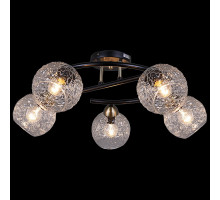 Люстра на штанге Illumico IL0296-5CSQ-79 BK AB