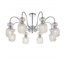 Люстра на штанге Escada Gloss 1141/8PL Chrome/Clear