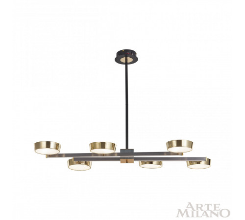 Люстра на штанге Arte Milano 271279/6L NI/GD Люстра на штанге Arte Milano 271279/6L NI/GD