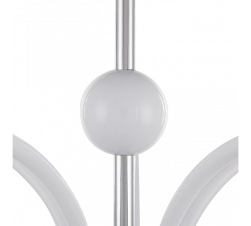 Люстра на штанге Arte Milano Napoli 321410/3 CR+WH Люстра на штанге Arte Milano Napoli 321410/3 CR+WH