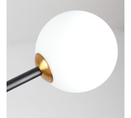 Люстра на штанге Delight Collection Bistro Globe 9389P/6 black/gold Люстра на штанге Delight Collection Bistro Globe 9389P/6 black/gold