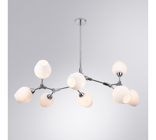 Люстра на штанге Arte Lamp Yuka A4103SP-8CC Люстра на штанге Arte Lamp Yuka A4103SP-8CC