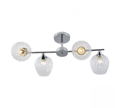 Люстра на штанге Seven Fires Teo SF3347/4C-CR-CL Люстра на штанге Seven Fires Teo SF3347/4C-CR-CL