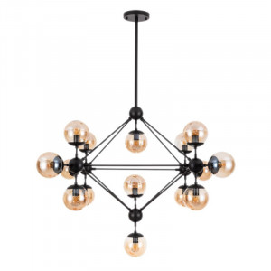 Люстра на штанге Arte Lamp Bolla A1664SP-15BK