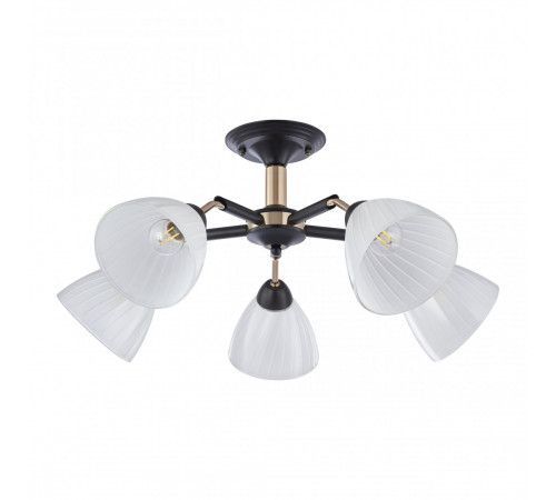 Люстра на штанге Arte Milano Napoli 324108/5 BK+FG Люстра на штанге Arte Milano Napoli 324108/5 BK+FG