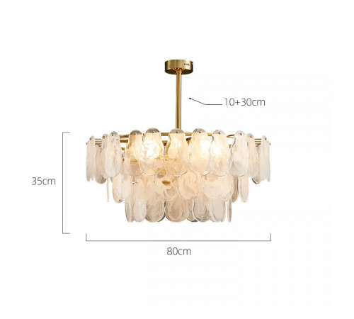 Люстра на штанге Delight Collection 8847-80 gold Люстра на штанге Delight Collection 8847-80 gold