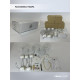 Люстра на штанге Seven Fires Lauri SF3388/5C-WT-WD