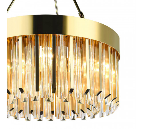 Подвесная люстра Lumien Hall Карре LH3056/9P-GDCG Подвесная люстра Lumien Hall Карре LH3056/9P-GDCG