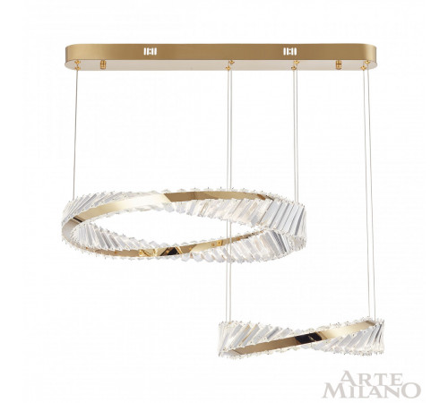Подвесная люстра Arte Milano Venezia 318311/D600-D400 GD Подвесная люстра Arte Milano Venezia 318311/D600-D400 GD