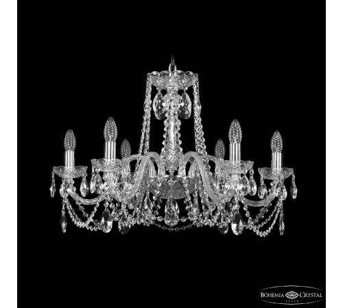 Подвесная люстра Bohemia Ivele Crystal 1402/6/240 Ni Подвесная люстра Bohemia Ivele Crystal 1402/6/240 Ni