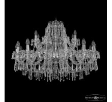 Подвесная люстра Bohemia Ivele Crystal 1403/16+8/360 Ni