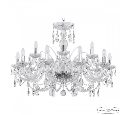 Подвесная люстра Bohemia Ivele Crystal 105/10+5/300 Ni Подвесная люстра Bohemia Ivele Crystal 105/10+5/300 Ni