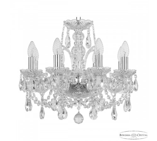 Подвесная люстра Bohemia Ivele Crystal 105/8/141 Ni Подвесная люстра Bohemia Ivele Crystal 105/8/141 Ni
