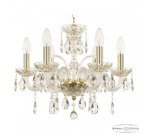 Подвесная люстра Bohemia Ivele Crystal 118/6/141 G Подвесная люстра Bohemia Ivele Crystal 118/6/141 G