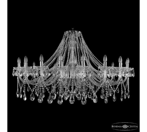 Подвесная люстра Bohemia Ivele Crystal 1413/20/530 Ni