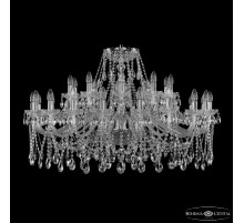 Подвесная люстра Bohemia Ivele Crystal 1413/20+10/400 Ni
