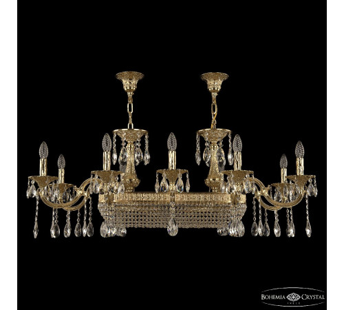 Подвесная люстра Bohemia Ivele Crystal 72153/10/250/600 G Подвесная люстра Bohemia Ivele Crystal 72153/10/250/600 G
