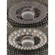 Потолочная люстра Bohemia Ivele Crystal 19011/45IV/LED-DIM Ni