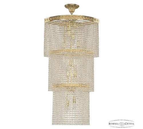Каскадная люстра Bohemia Ivele Crystal 83303/55IV-100 G