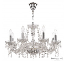 Подвесная люстра Bohemia Ivele Crystal 112/8/195 Ni V0300