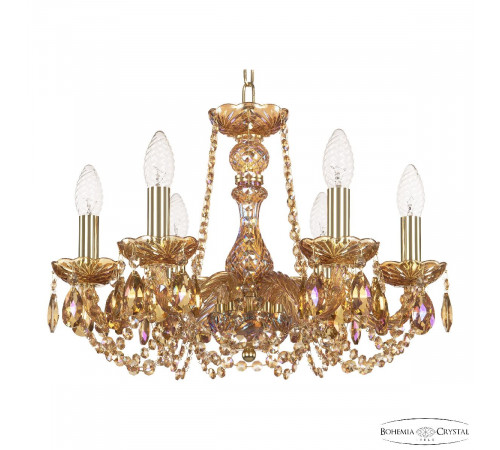 Подвесная люстра Bohemia Ivele Crystal 119/6/165 G M777 Подвесная люстра Bohemia Ivele Crystal 119/6/165 G M777