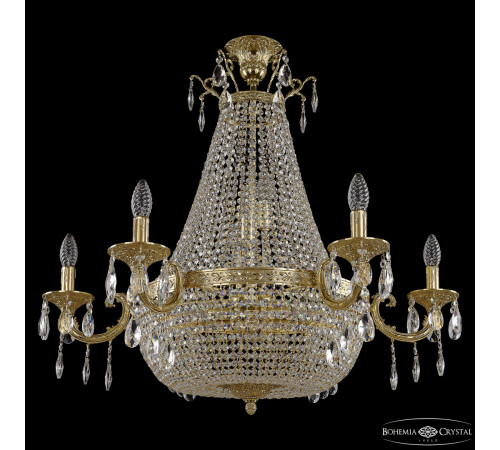 Потолочная люстра Bohemia Ivele Crystal 2105H208/6/80IV/Y1 G