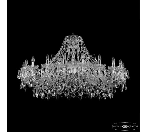 Подвесная люстра Bohemia Ivele Crystal 1411/20/460 Ni Подвесная люстра Bohemia Ivele Crystal 1411/20/460 Ni