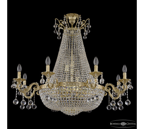 Потолочная люстра Bohemia Ivele Crystal 2128H201/8/100IV/Y1 G