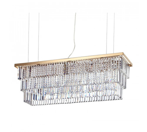 Подвесная люстра Ideal Lux Martinez SP8 Oro 213583 Подвесная люстра Ideal Lux Martinez SP8 Oro 213583