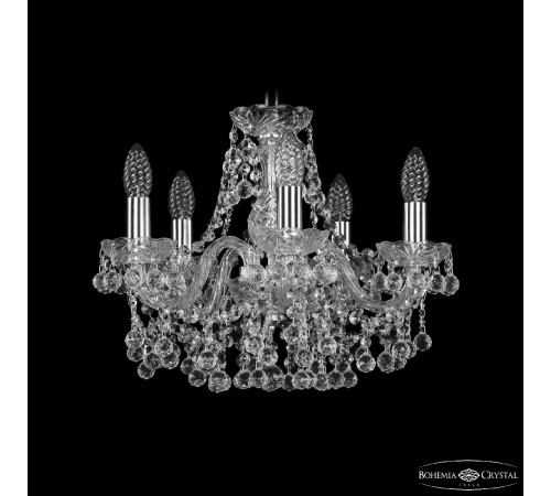 Подвесная люстра Bohemia Ivele Crystal 1409/5/141 Ni