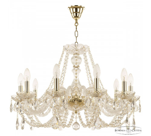 Подвесная люстра Bohemia Ivele Crystal 101/10/240 G Подвесная люстра Bohemia Ivele Crystal 101/10/240 G