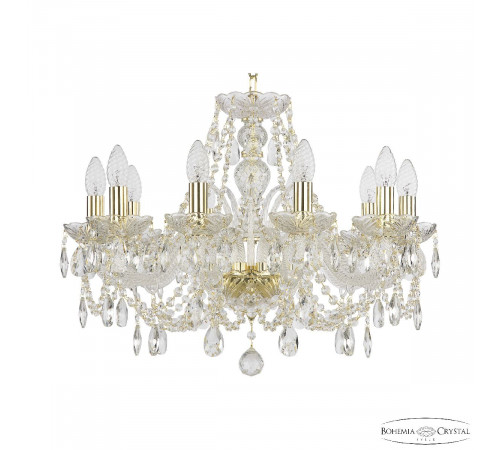 Подвесная люстра Bohemia Ivele Crystal 105/10/195 G Подвесная люстра Bohemia Ivele Crystal 105/10/195 G