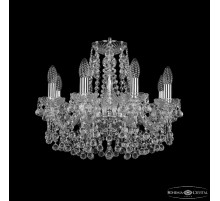 Подвесная люстра Bohemia Ivele Crystal 1409/8/160 Ni