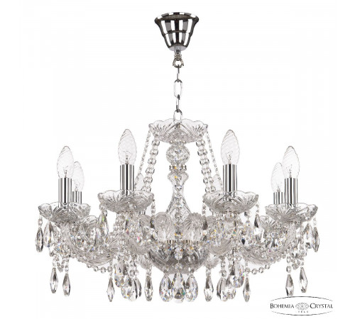 Подвесная люстра Bohemia Ivele Crystal 116/8/195 Ni Подвесная люстра Bohemia Ivele Crystal 116/8/195 Ni